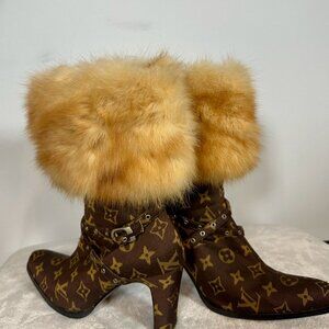 Sable Fur Boot Cuffs